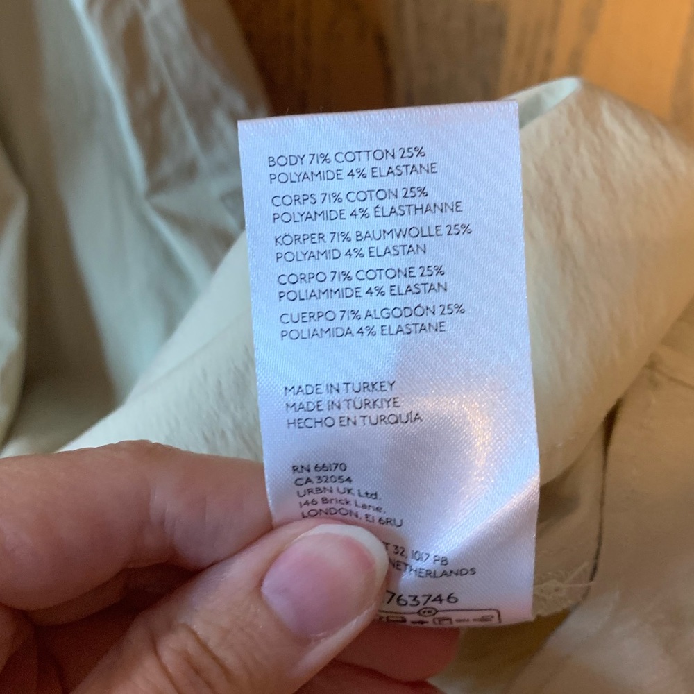 By Anthropologie Khaki V-Neck Sleeveless Maxi Dress - Picture 4 of 6